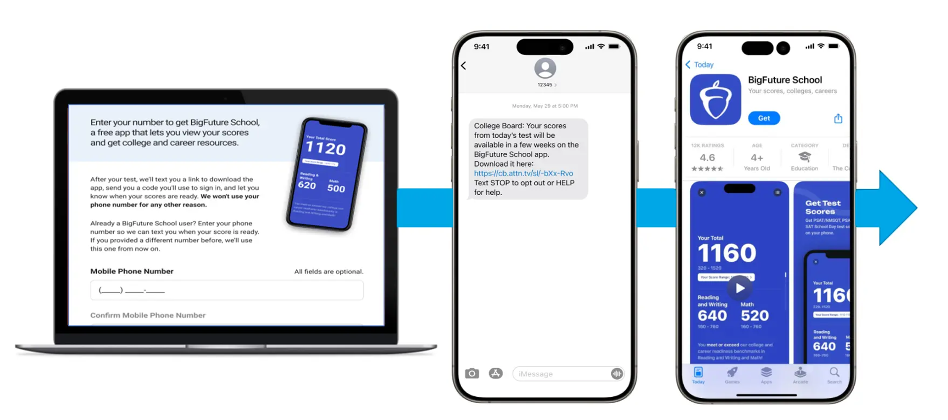 iPad mockup with app